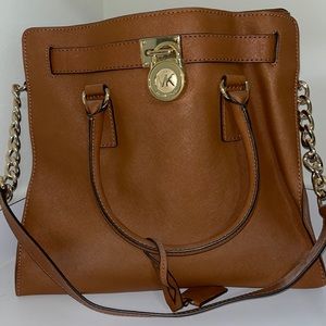 Chestnut crossbody tote brand new with tags Michael kors